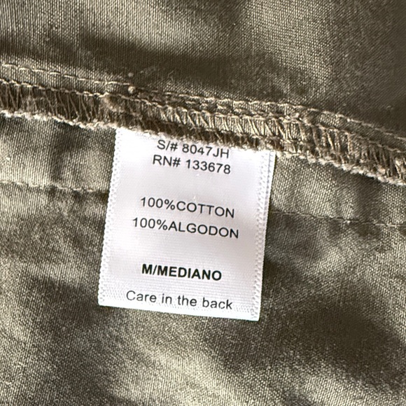 Love Tree Olive Utility Jacket - Picture 7 of 7